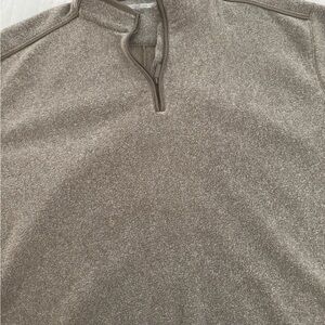 Men's Beige Greg Norman Zip Up XXL
